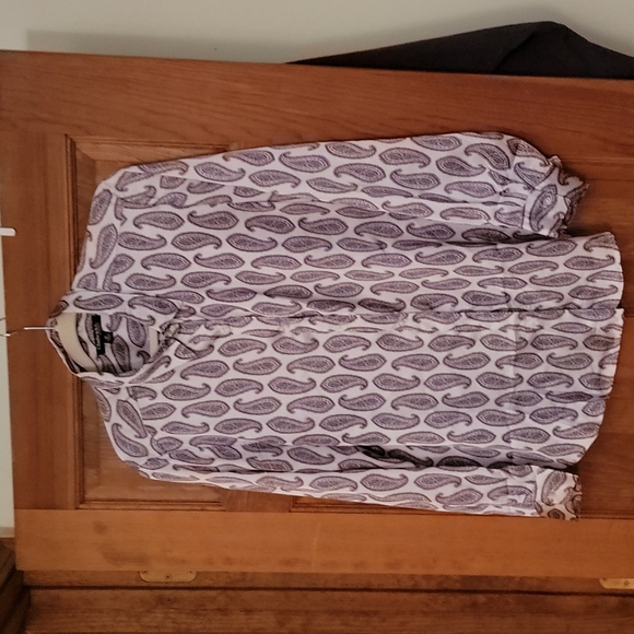 Paisley, silky blouse - Picture 3 of 3